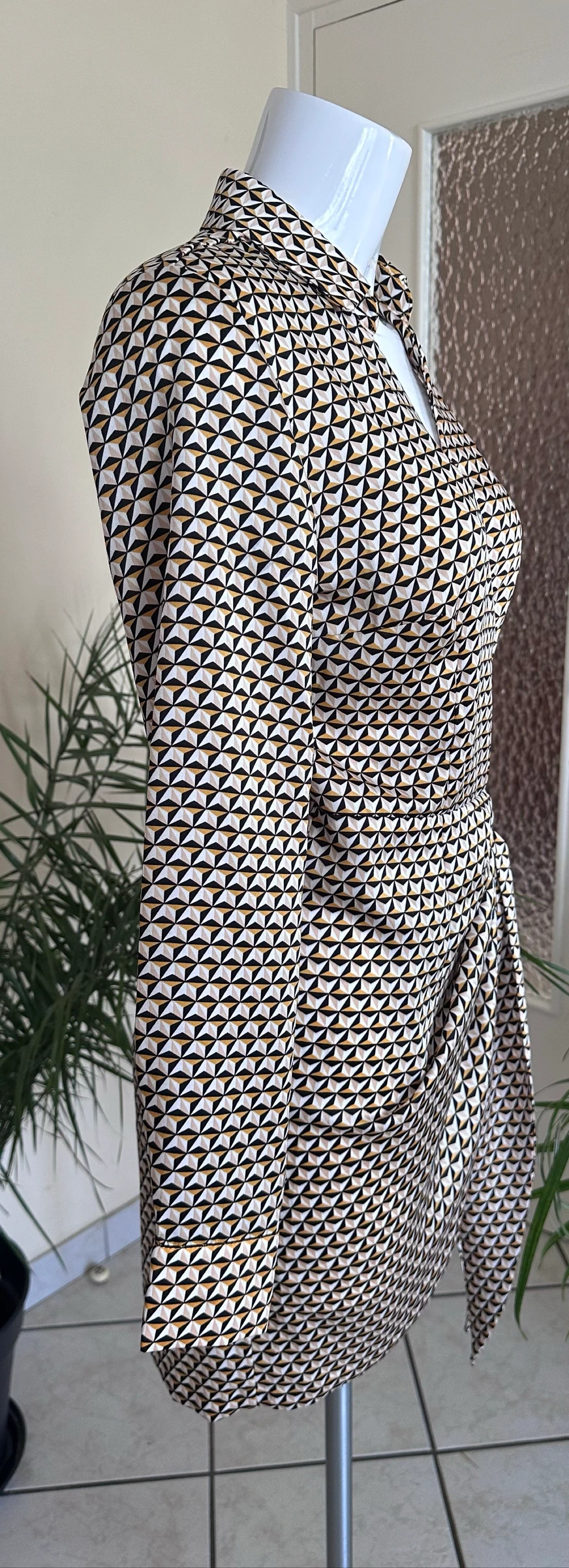 Vestido cache-cœur estampado NOVO Grain de Malice – Tamanho 36 – photo 13